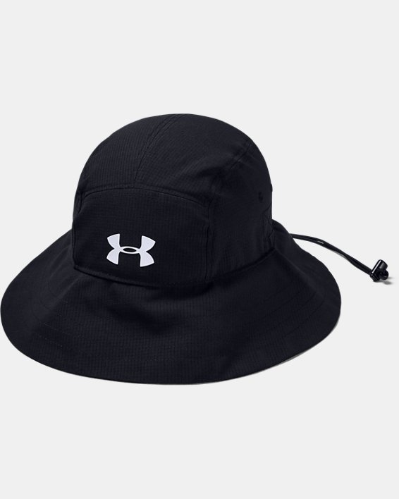 Men's UA ArmourVent™ Warrior Bucket 2.0 Hat, Black, pdpMainDesktop image number 0